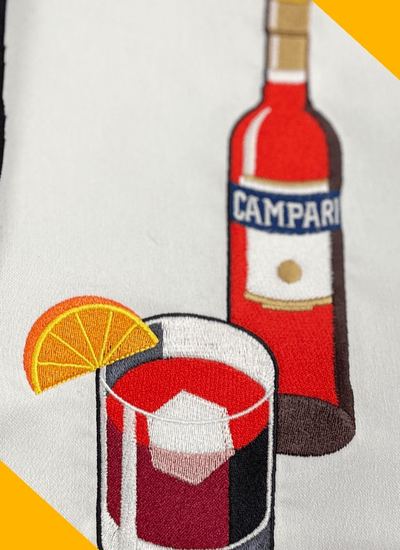 Embroidery is a method used for decorating garments and fabrics.

Used by most companies for their branding, this is a stitching technique capable of using multi-coloured threads to create vibrant and expensive looking logos and designs in a more cost effective way.